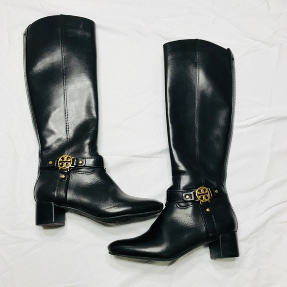 Tory Burch leather heel boots - Picture 2 of 13
